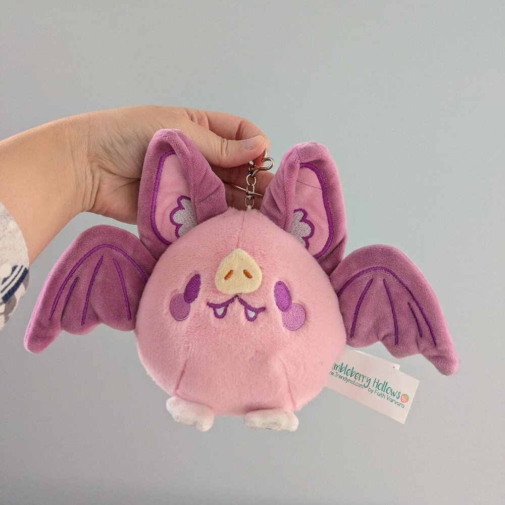 Bat Plush with Clip